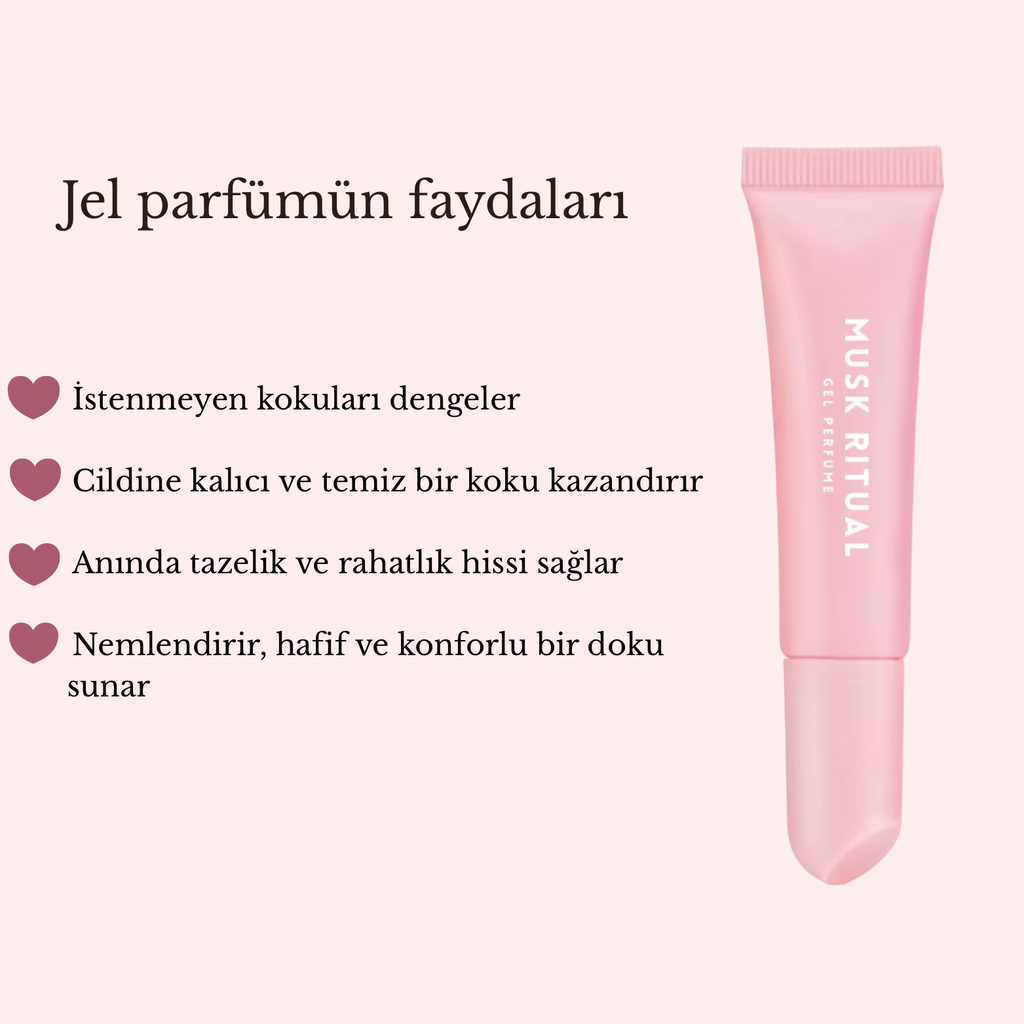 Beyaz Misk Jel Parfüm - Musk Ritual (15ml)